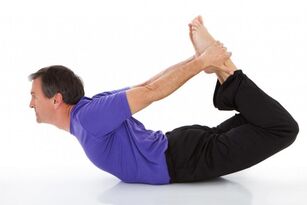 Asana yoga per la prostatite